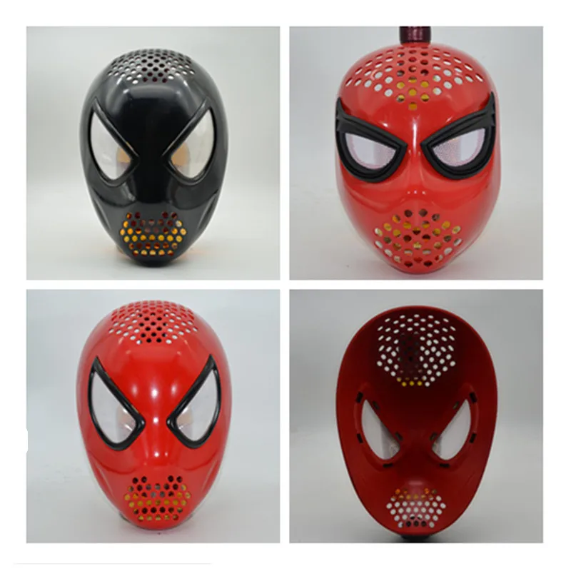 

Red Black Amazing Spiderman Mask women men cospaly masks Halloween Party Stage Spider-Man Cosplay helmet Masks Gift Drop Ship