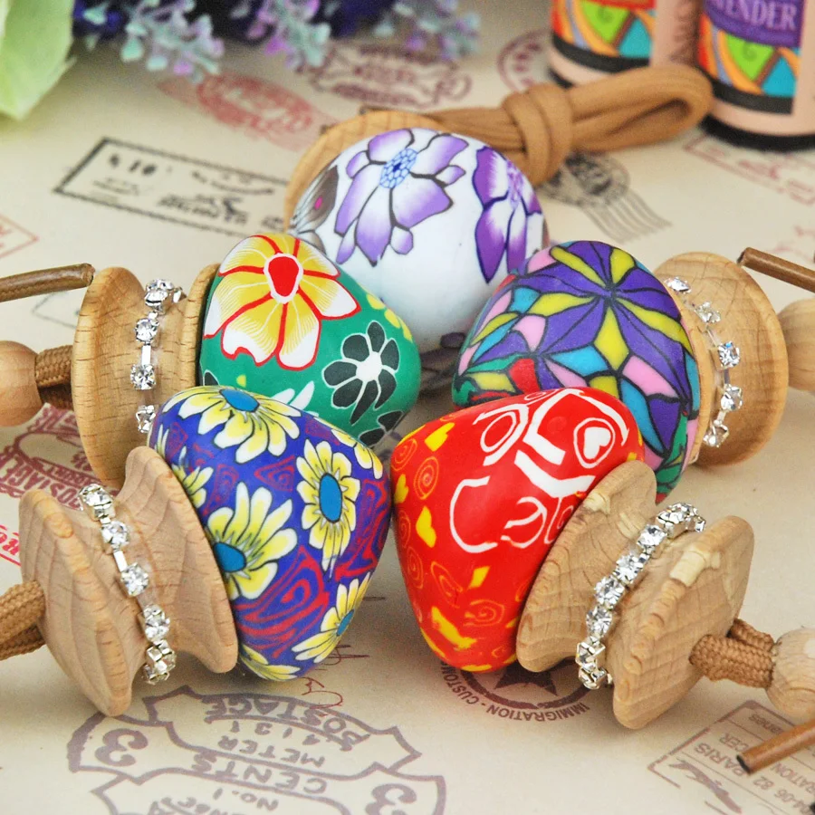 Wholesale 24 pieces/set Essential oil diffuser / car Mixed Polymer clay perfume bottle /bohemian style | Дом и сад