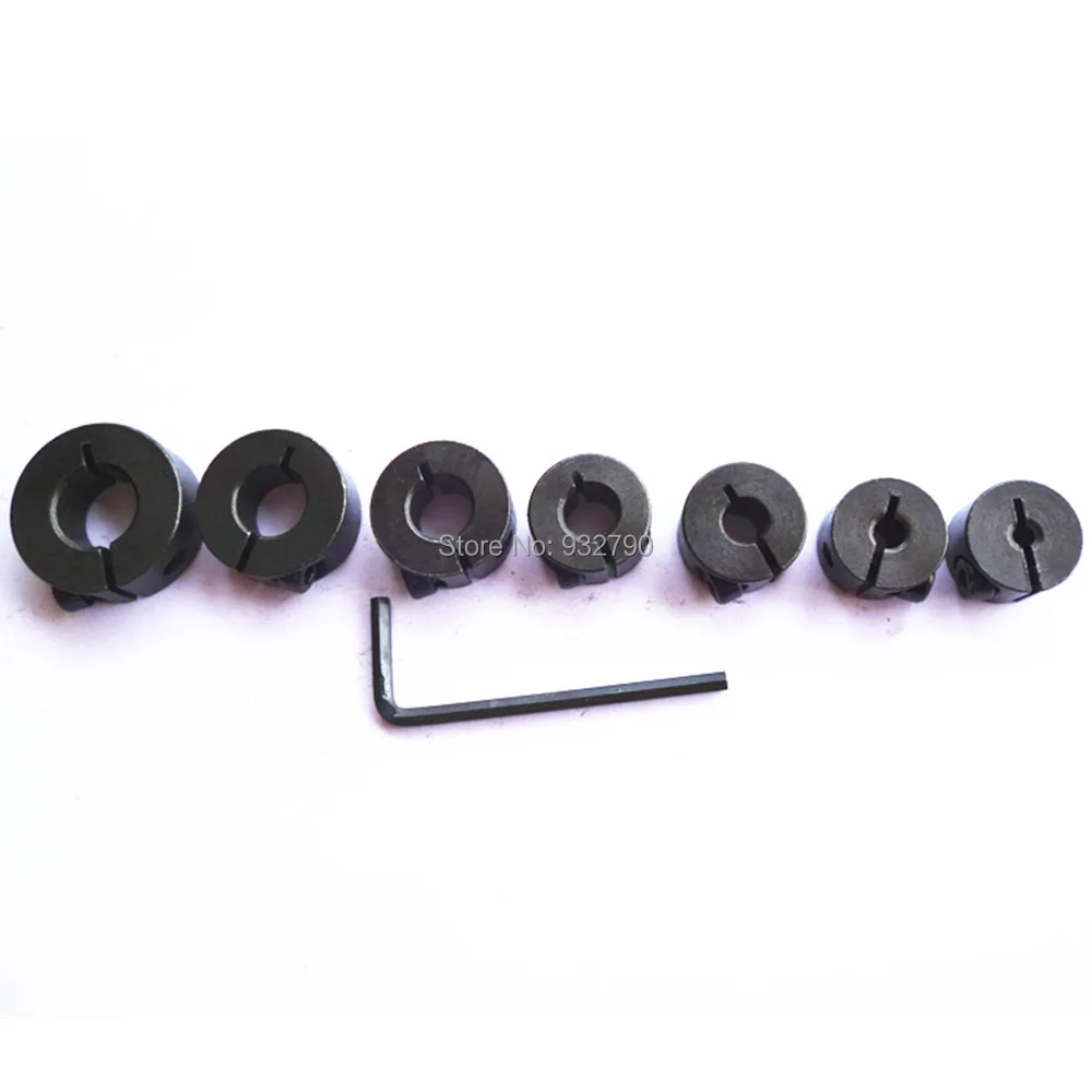 Split Ring Stop Collar , 7-Piece Set
