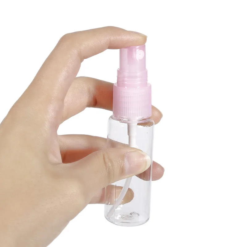 

Dropship 1PCS 20ml Portable Travel Transparent Plastic Perfume Atomizer Empty Spray Bottle Makeup Tool Empty Cosmetic Containers