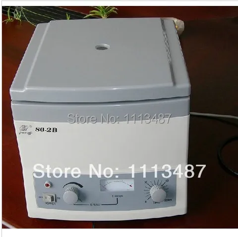 80-2B Desktop Electric Medical Lab Centrifuge Laboratory Centrifuge 4000rpm CE 12 x 20ml