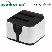 Dual Bay 2.5″3.5″hard disk external case 6Gbps USB 3.0 hdd docking station Sata hdd caddy 2 bay usb hdd enclosure Docking HD05-A
