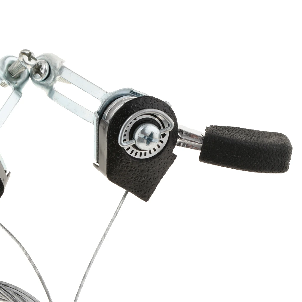 1 пара 3x6/7 скоростей MTB велосипед Thumb gear Shifter Верхнее Крепление переключения с внутренним кабелем для руля диаметром 22,2 мм