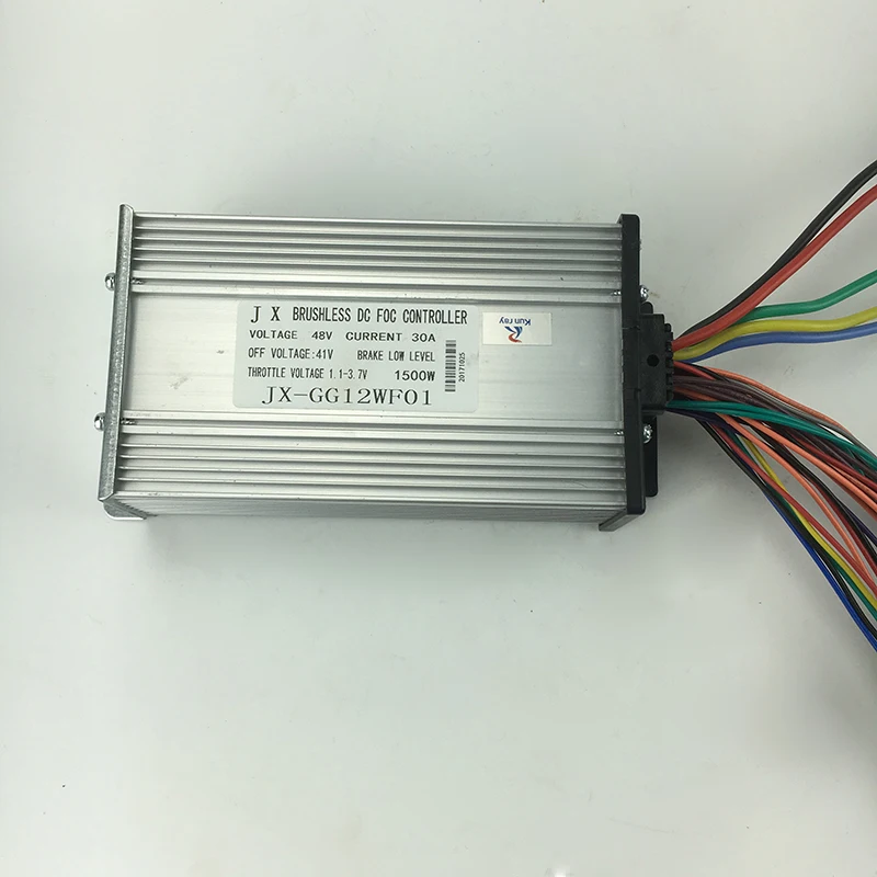 BLDC 48 в 1500 Вт 1600 Вт 30A бесщеточный контроллер двигателя 12 Mosfet с залом для электрического велосипеда скутер часть E велосипед преобразования