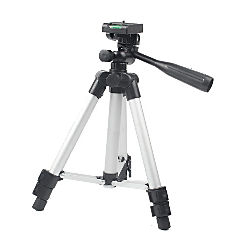 

Thickening Aluminum Tripod Lightweight Camera Tripods Laser Level Accessories Bracket for Digital SLR for Fishing rod lights