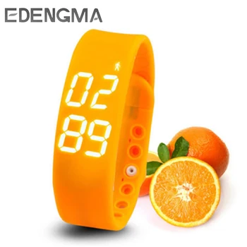 

EDENGMA W2P Smart Wristband Step Counting Function Sleep Monitor Calorie Burning USB Direct Charge for Child Women and Men Watch
