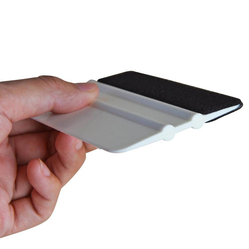 EHDIS Squeegee With Fabric Felt Edge Cloth Vinyl Car Film Wrap White