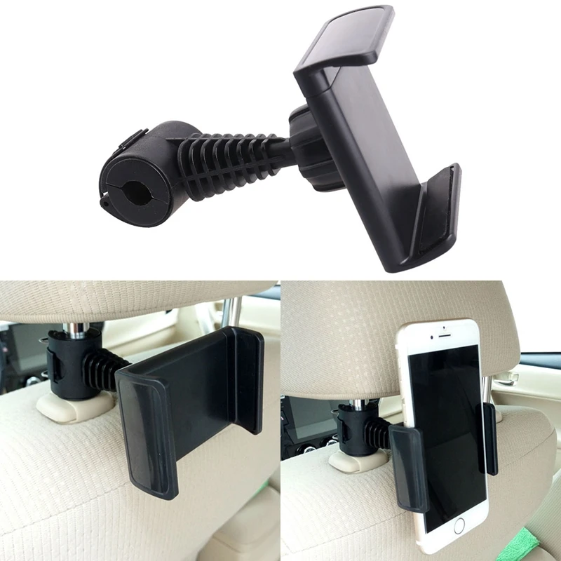 

Full 360 degree Angle Rotating Car/Truck Back Seat Headrest Phone Mount Holder For Smartphone GPS
