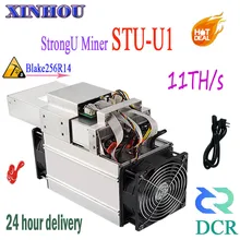 Asic Blake256R14 Майнер strongu Майнер STU-U1 DCR Майнер 11TH/S с PSU лучше, чем s9 S11 S15 l3 Z9 Z11 DR3 D9 M3 M10 T3 G28 B7