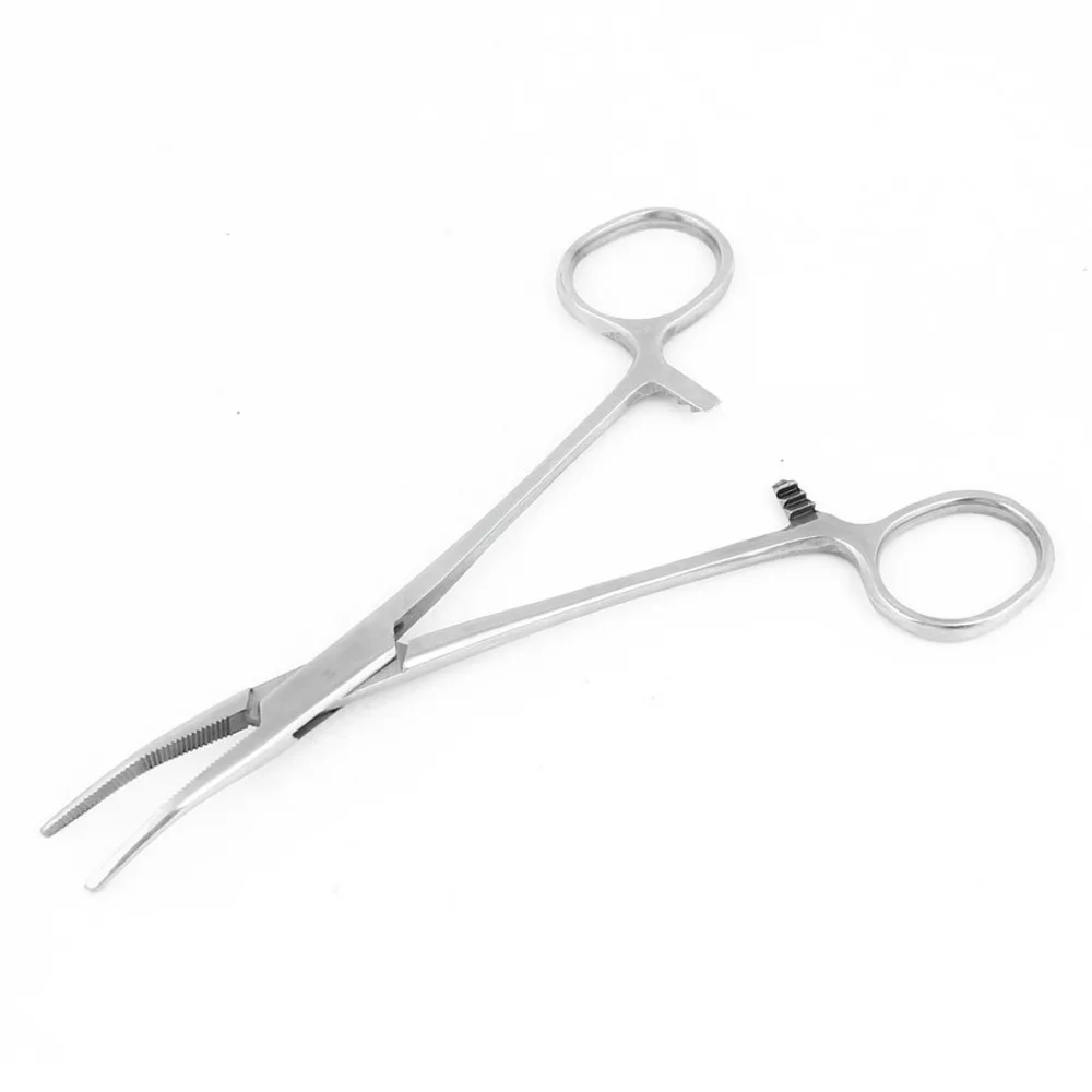 

100% New Locking Forceps Curved Mosquito Hemostat Tool 6.3 Inch Length