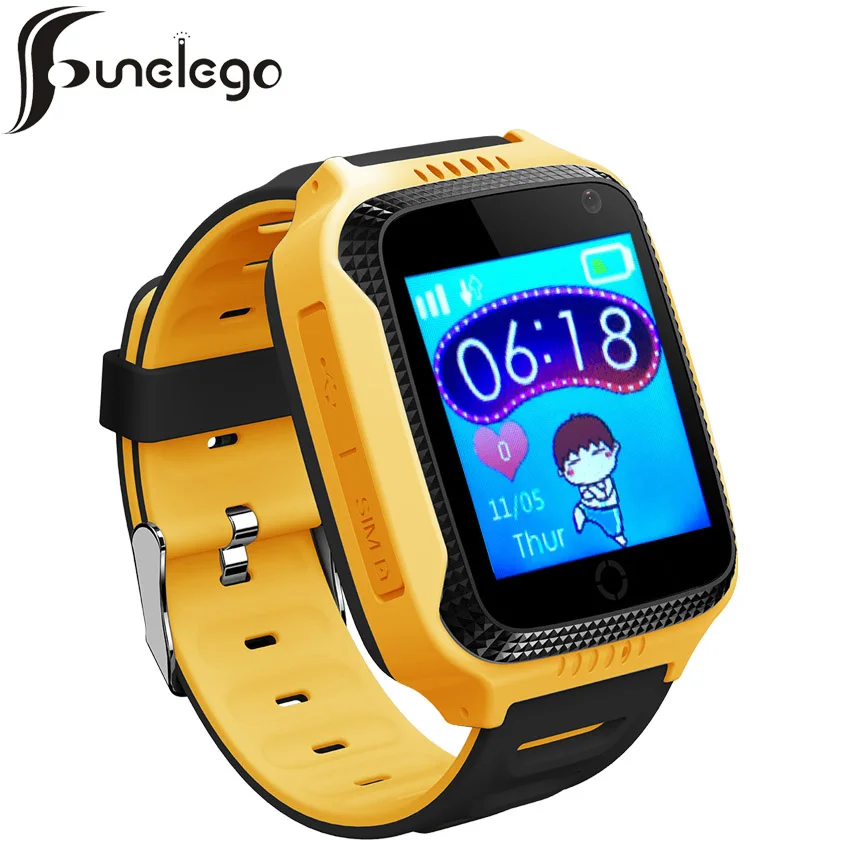 Funelego GPS Смарт часы с камерой фонарик Q528 детские SOS Вызов местоположение
