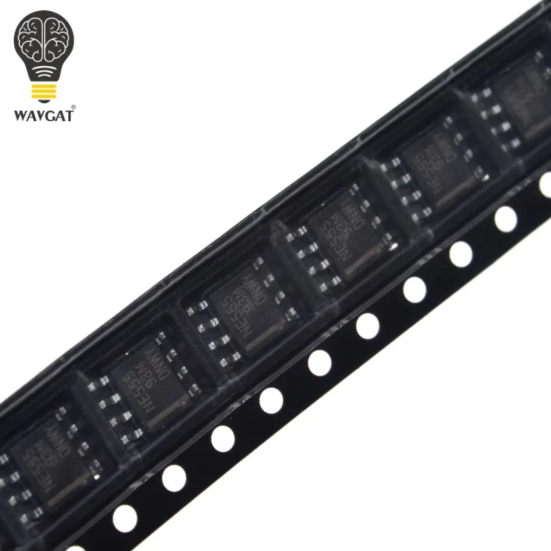 Таймеры NE555DR NE555 SOP 8 IC новинка точный таймер хорошего качества 100 шт.|timer ic|timer timer10 pcs