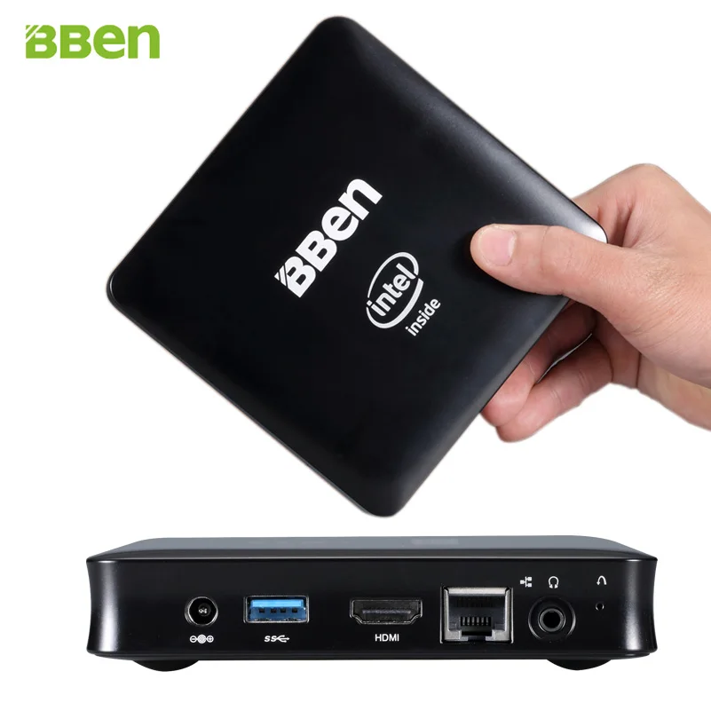 Bben Mn11 mini PC computer box with intel z8350 cpu 4GB 64GB EMMC or 2GB 32GB