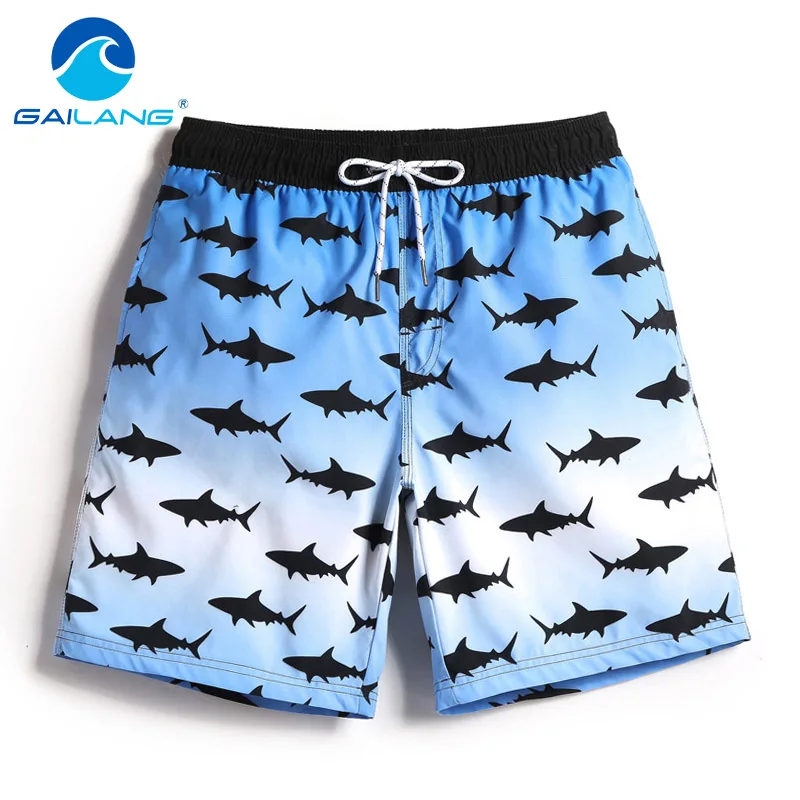 Gailang Brand Men Board Surfing Shorts Swimming Boxer Trunks Sports