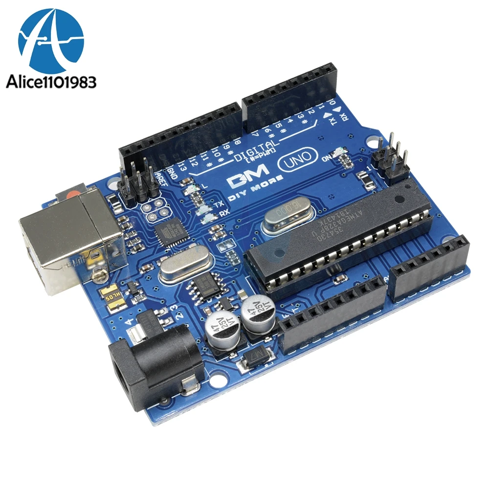 

ATmega328P ATmega328 Mega328p Development Microcontroller Board Atmega16U2 Module Compatible UNO R3 Replace CH340g