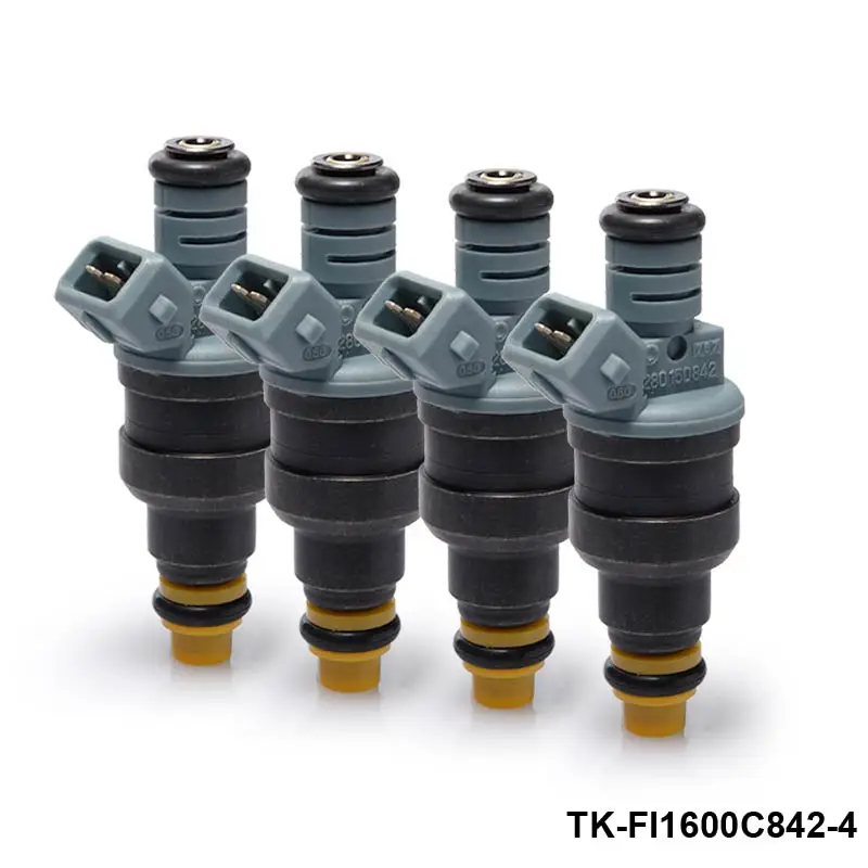 4PCS/LOT High performance fuel injector 0280150842 1600cc fuel injector