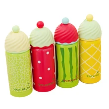 Nuevo Llega 300/350 ML Inoxidable SteelCartoon Botella de Agua Para El Yoga Senderismo Ciclismo Al Aire Libre Botella de Agua Del Deporte Taza de Viaje
