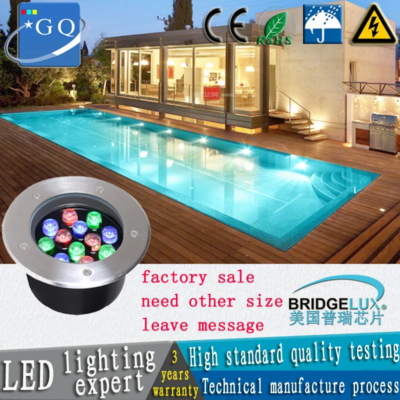 CP 1W3W6W7W9W12W15W36W LED garden light led Buried underground AC85-265V | Лампы и освещение