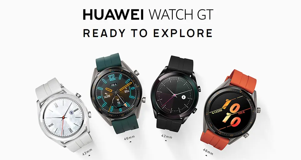 Huawei Watch GT Смарт часы Поддержка gps 5ATM водонепроницаемый AMOLED красочный экран телефонный Звонок трекер сердечного ритма для Android iOS