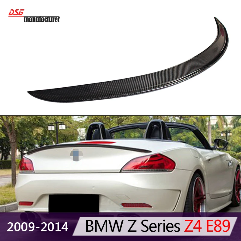 

z4 e89 carbon fiber spoiler rear trunk tail lip spoiler for bmw z4 e89 2009 - 2016 20i 23i 28i 30i 35i