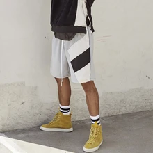 Летние Канье цвета подходящие шорты мужские длинные веревки Харлан повседневные спортивные брюки INS пять брюки высокая уличная тренд брюки