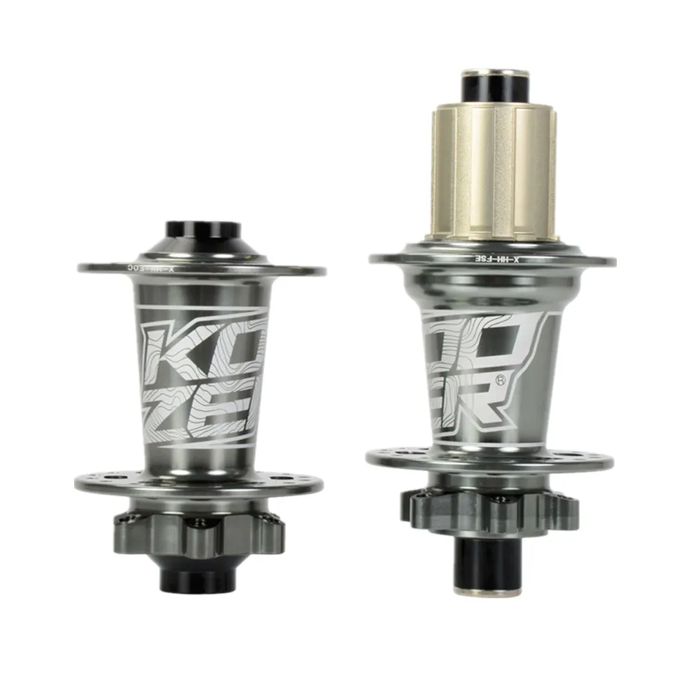 Thru Version-Grey Koozer XM490 концентратор герметичный подшипник MTB горный велосипед концентратор 32 отверстия дисковые тормоза 15/12 мм через ось/универсальная БЫСТРОРАЗЪЕМНАЯ площадка QR комплект велосипедные втулки - Цвет: Thru Version-Grey