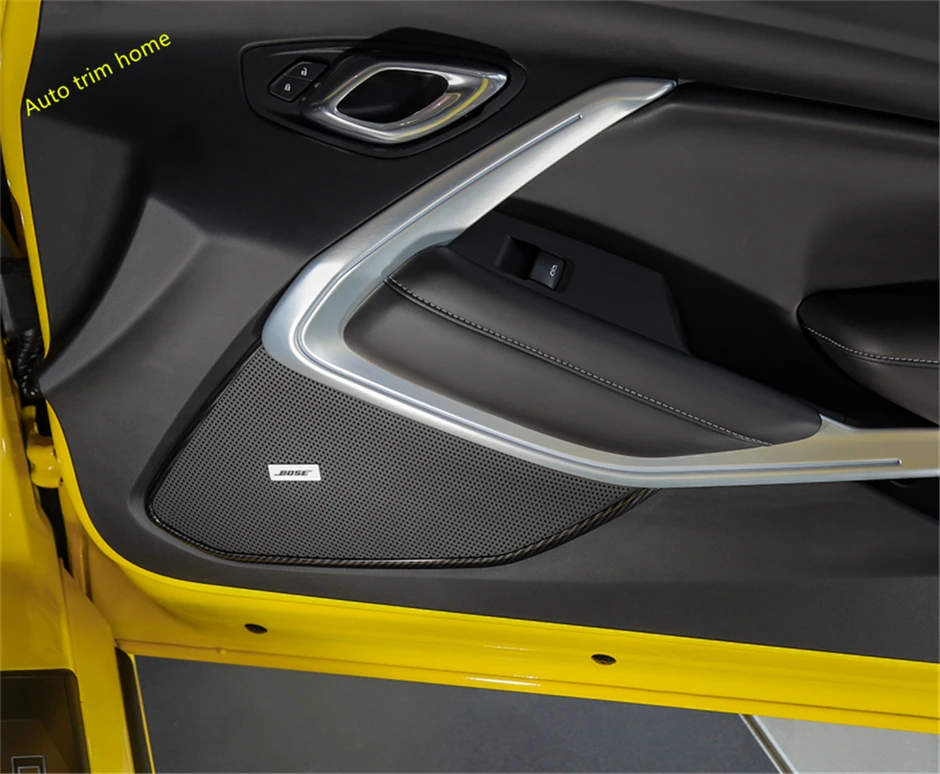 Lapetus Inner Door Stereo Speaker Audio Loudspeaker Sound Strip Cover Trim For Chevrolet Camaro 2016 - 2020 Auto Accessories | Автомобили