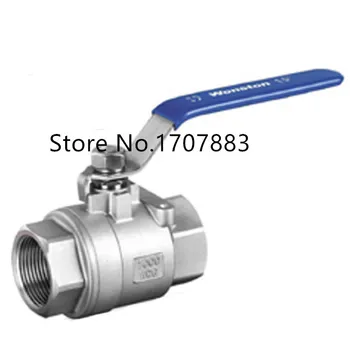 

1/2" Female BSPP 304 Stainless Steel Full Port Ball Valve Vinyl Handle WOG1000