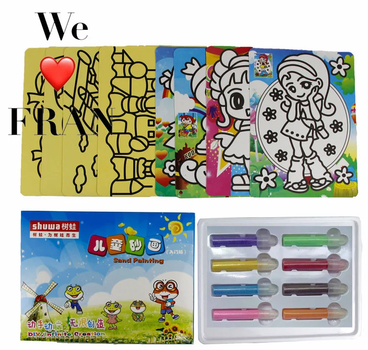 active Classic game Sand painting toy for child