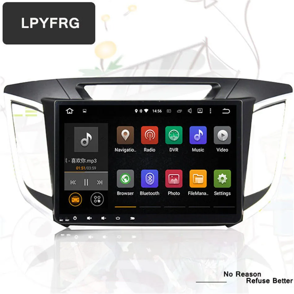 Sale 4G+64G android 9.0 car dvd for Hyundai creta ix25 2014 2015 2016 2017 2 din 10 .1" car radio player gps navigation Tape recorder 2 Sale 4G+64G android 9.0 car dvd for Hyundai creta ix25 2014 2015 2016 2017 2 din 10 .1" car radio player gps navigation Tape recorder 2