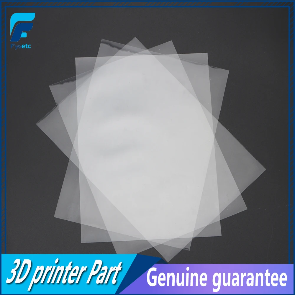 4 листа FEP пленки 140x200 мм x 0 1 DLP LCD SLA смолы для дубликатора Wanhao D7 Proniks KLD 1260 YHD 101 Phrozen
