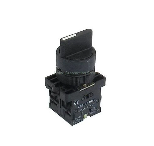 

1Pcs 22mm Locking 2 NO Three 3-Position Rotary Selector Select Switch ZB2-ED33