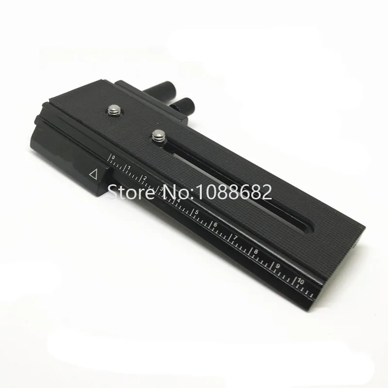 Tripod Monopods Macro 2 way Focusing Rail Slider Movable for Plate Quick Release Plate 14 Screw DSLR (5)