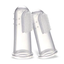 Super Soft Dog Cat Finger Toothbrush Pet Care Toothbrush Massage Brush Teeth Care Dog Cat Cleaning Supplies