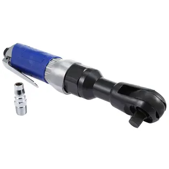 

1/ 2 Inch Pneumatic Air Ratchet Wrench Anti-Slip Spanner Disassembly Tool Aluminium Alloy Handle Wrench & Front Exhaust