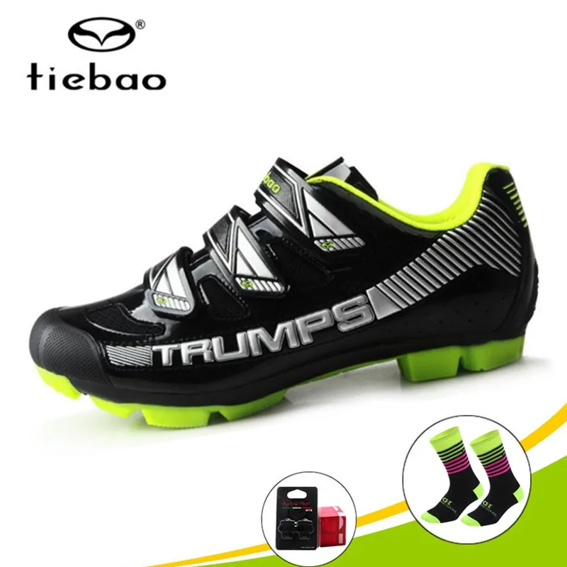 

TIEBAO cycling shoes mtb men sneakers women racing bicycle MTB shoes mountain bike sneakers professional self-locking breathable
