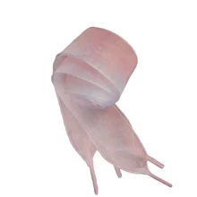 Модная обувь на плоской подошве в ширину шелковая лента шнурки градиент Цвет шнуровка полупрозрачные кроссовки обувь шнуровка 70 см 80 см 90 см 100 см