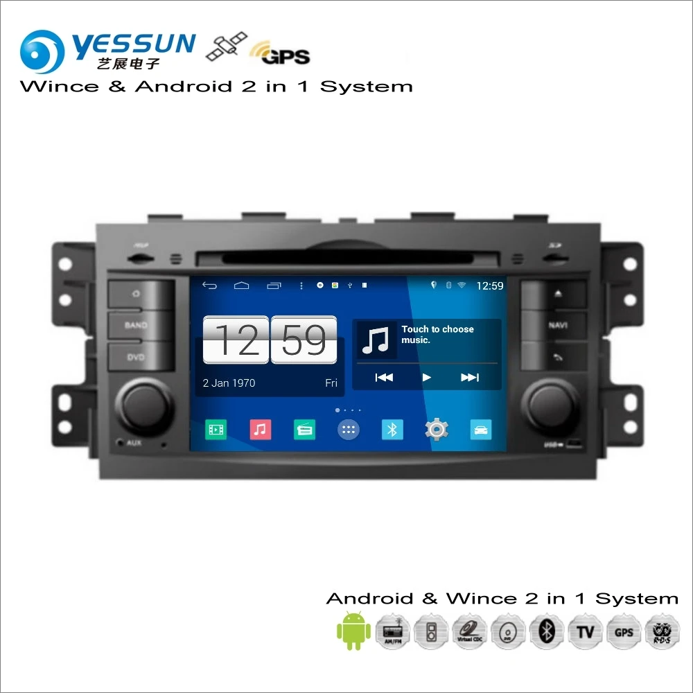 Perfect YESSUN For KIA Mohave / Borrego 2008~2016 - Car Android Navigation Radio CD DVD Navi Audio Stereo Video GPS Player Screen System 2
