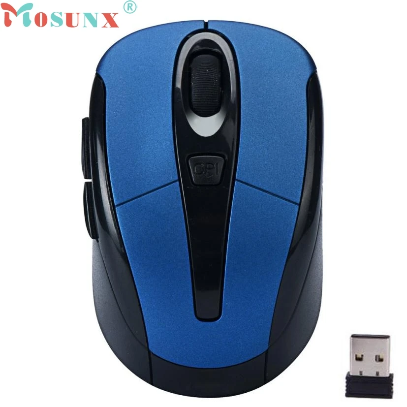 

Ecosin2 Mosunx 2017 Portable 2.4G Wireless Optical Mouse Mice For Computer PC Laptop 17mar16