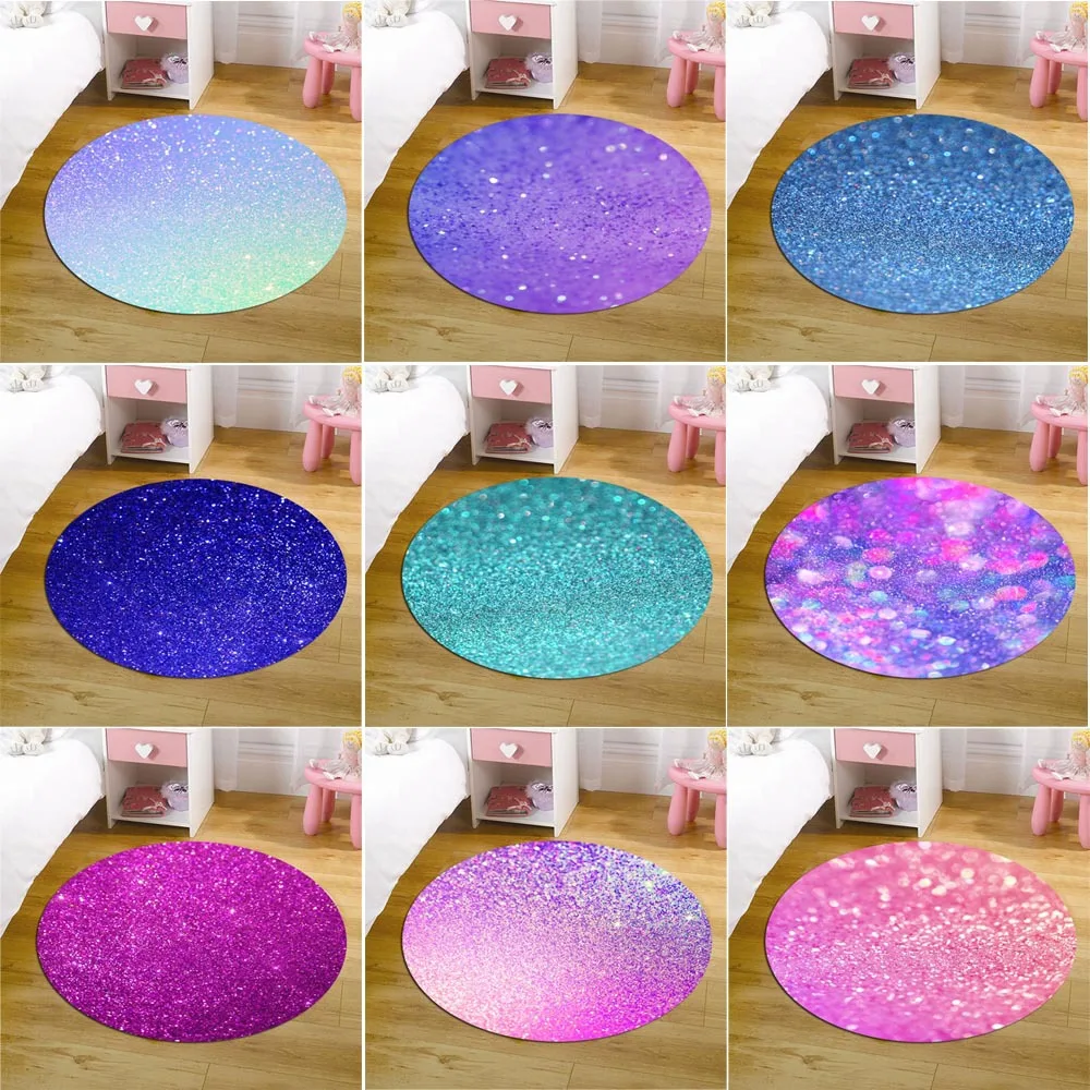 3D Creative Printed round rug Multi-Size Child room Computer chair Mats Kids Parlor Bedroom play Carpets for Living Room Decor 3D Creative Printed round rug Multi-Size Child room Computer chair Mats Kids Parlor Bedroom play Carpets for Living Room Decor