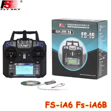FlySky FS i6 2 4G 6CH AFHDS RC Transmitter With FS iA6 FS iA6B Receiver for