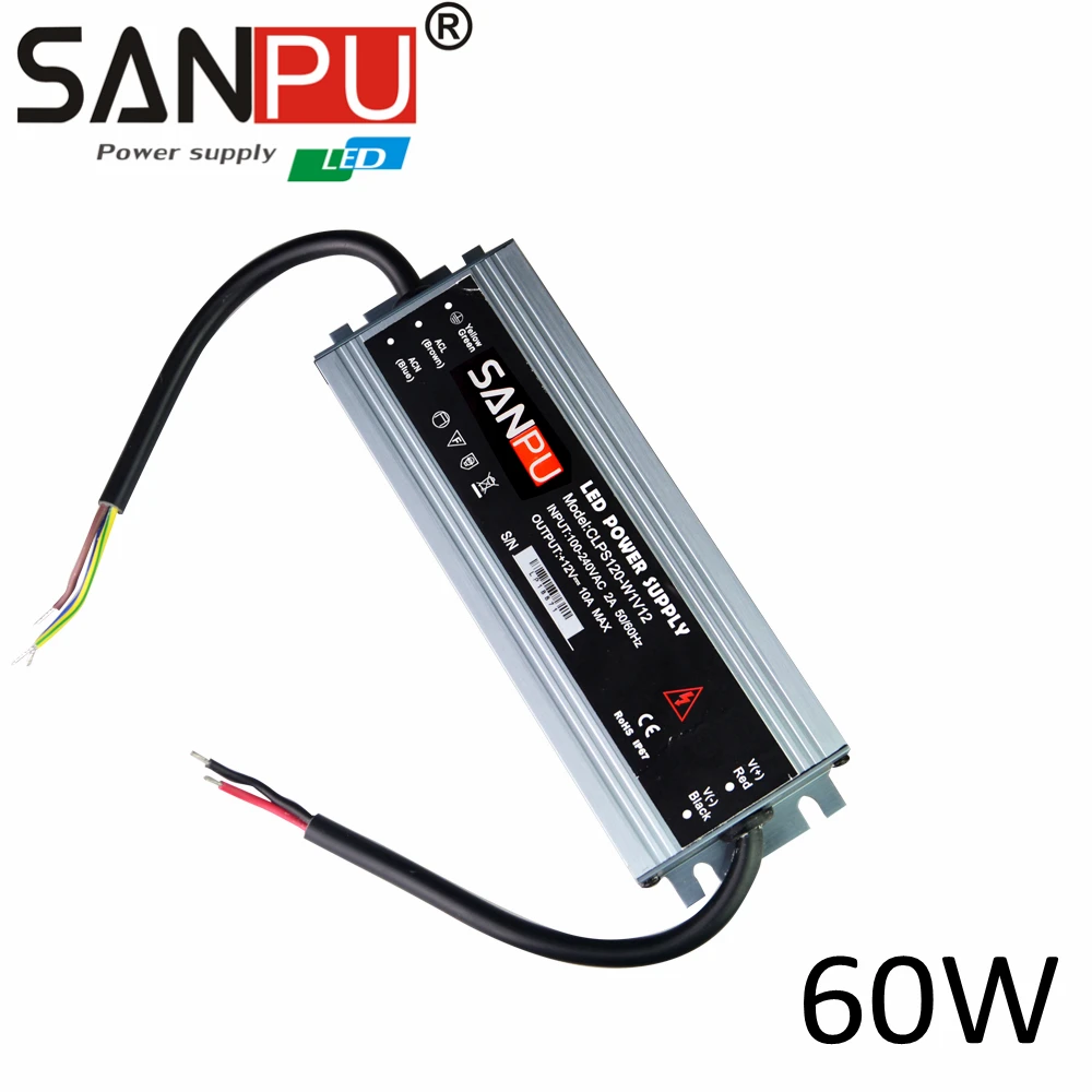 Waterproof power supply CLPS60-12 (3)