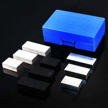 

9PCS/PACK Cuboid Group Iron Aluminum Plastic Blocks Physical Substance Density Middle School Teaching Instruments