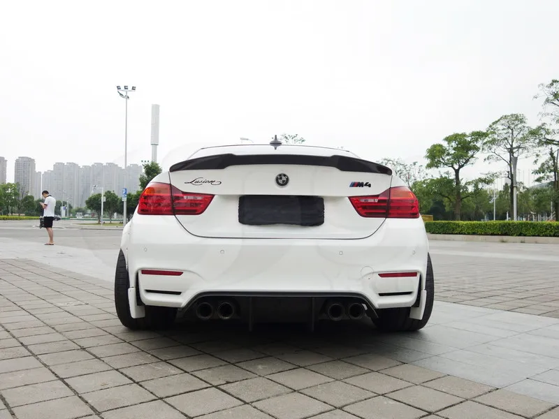 2014-2016 BMW F82 M4 LB Performance Style Body Kit CF (52)