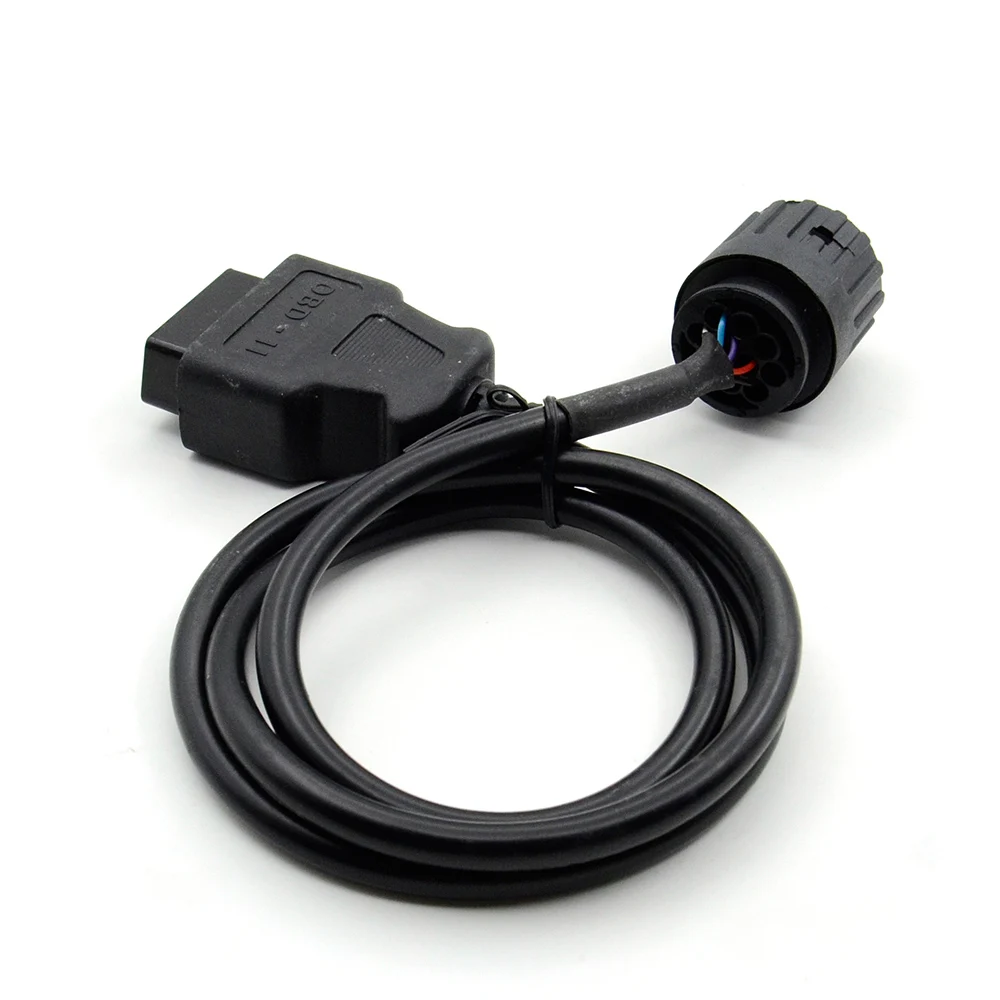 BMW ICOM D 케이블 오토바이 진단 케이블, BMW 10 핀 어댑터, 자동차 진단 도구 obd 16 핀 케이블