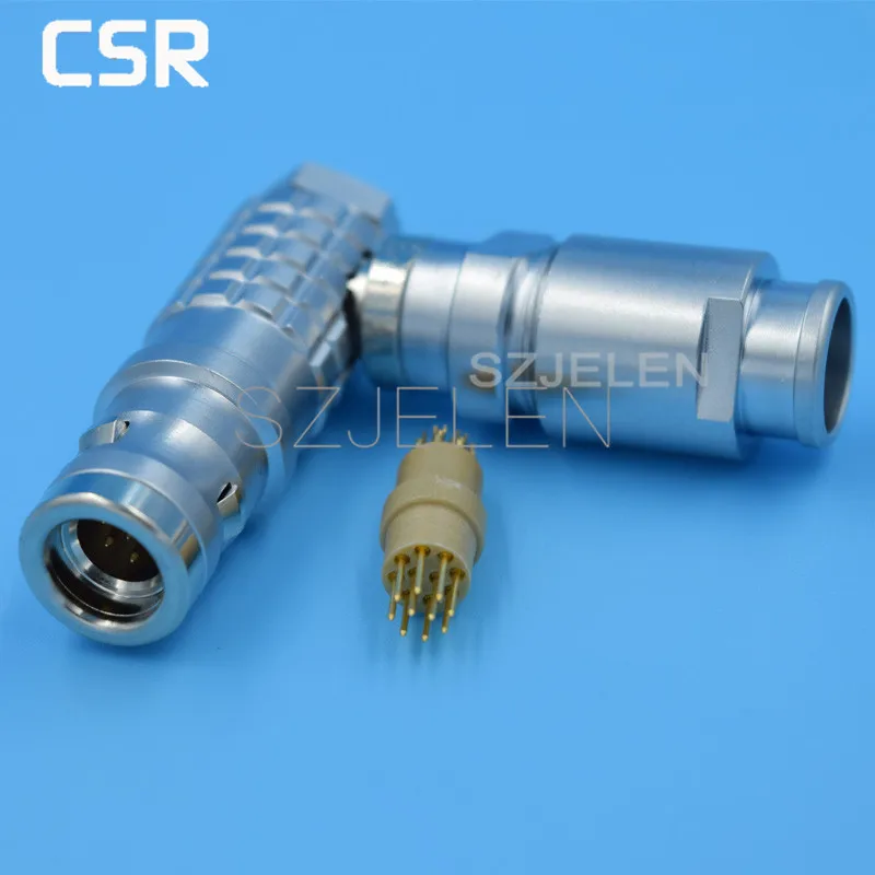 LEMO Connector 10 pin , FHG.1K.310.CLAD, IP68, Waterproof Connector 10