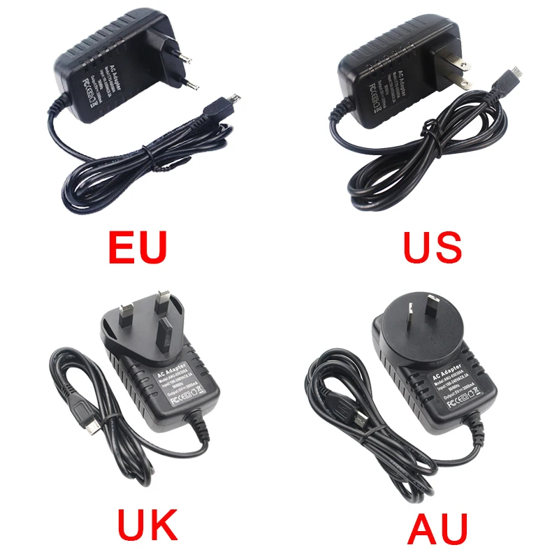 Адаптер питания Raspberry Pi 3 источник постоянного тока 5 В а с Micro USB портом для RPI Nvidia