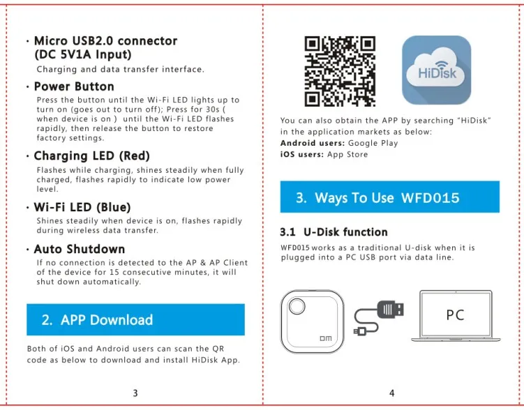 DM WFD025 Беспроводные USB флеш-накопители 64 Гб 128 ГБ для iPhone/Android/PC, смарт-флеш-накопитель, Usb флешка, Мультиплеер с долей