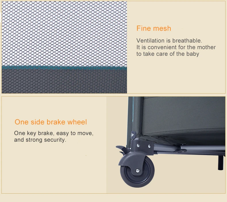 baby folding bed