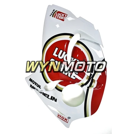 Lucky Strike красный, белый полный обтекатель для GSXR1300 2008- 08 09 10 11 12 13 14 15 16 впрыск АБС пластмасса кузов охватывает